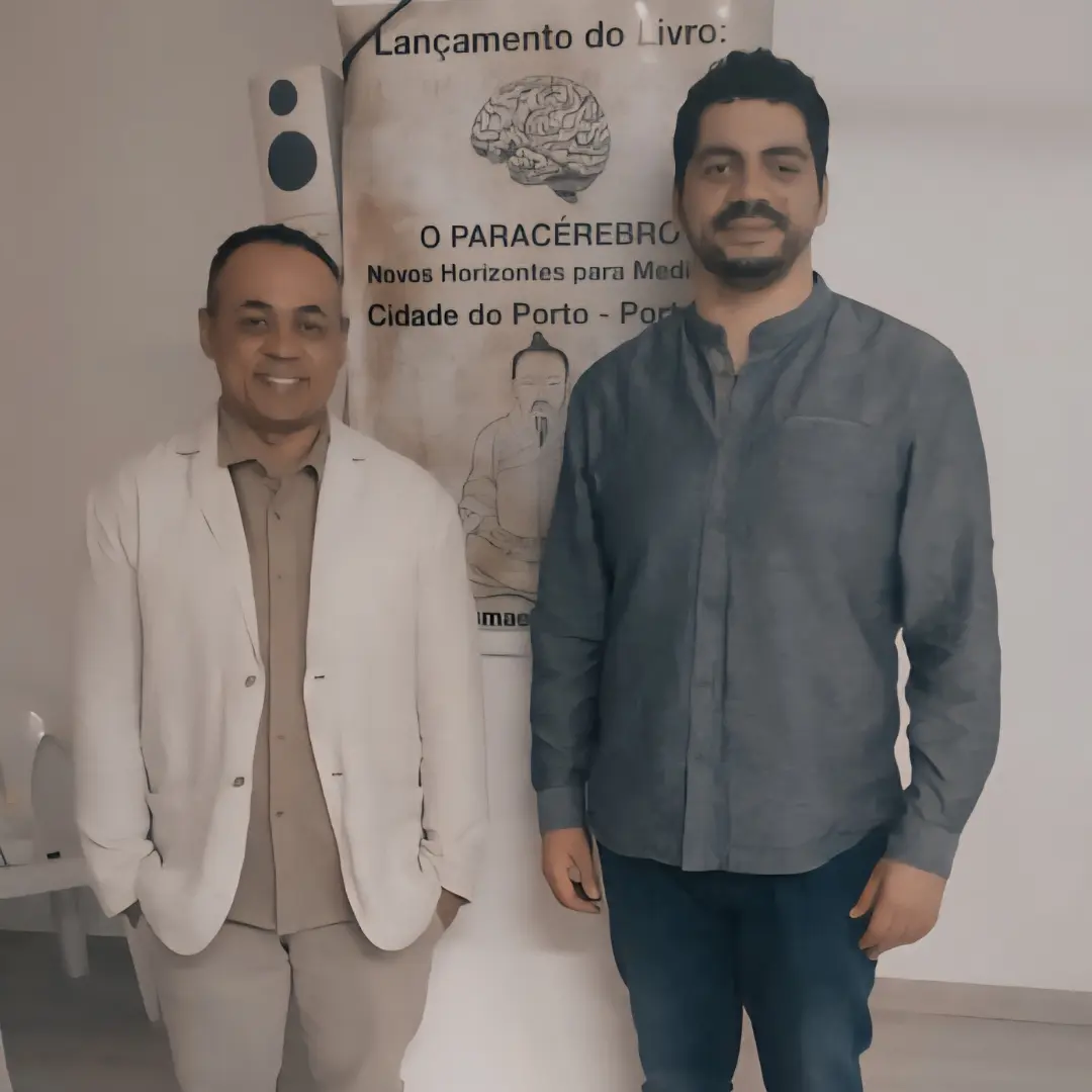 Hipnoterapeuta Jonas Paul com Dr Ismael Pinheiro Junior
