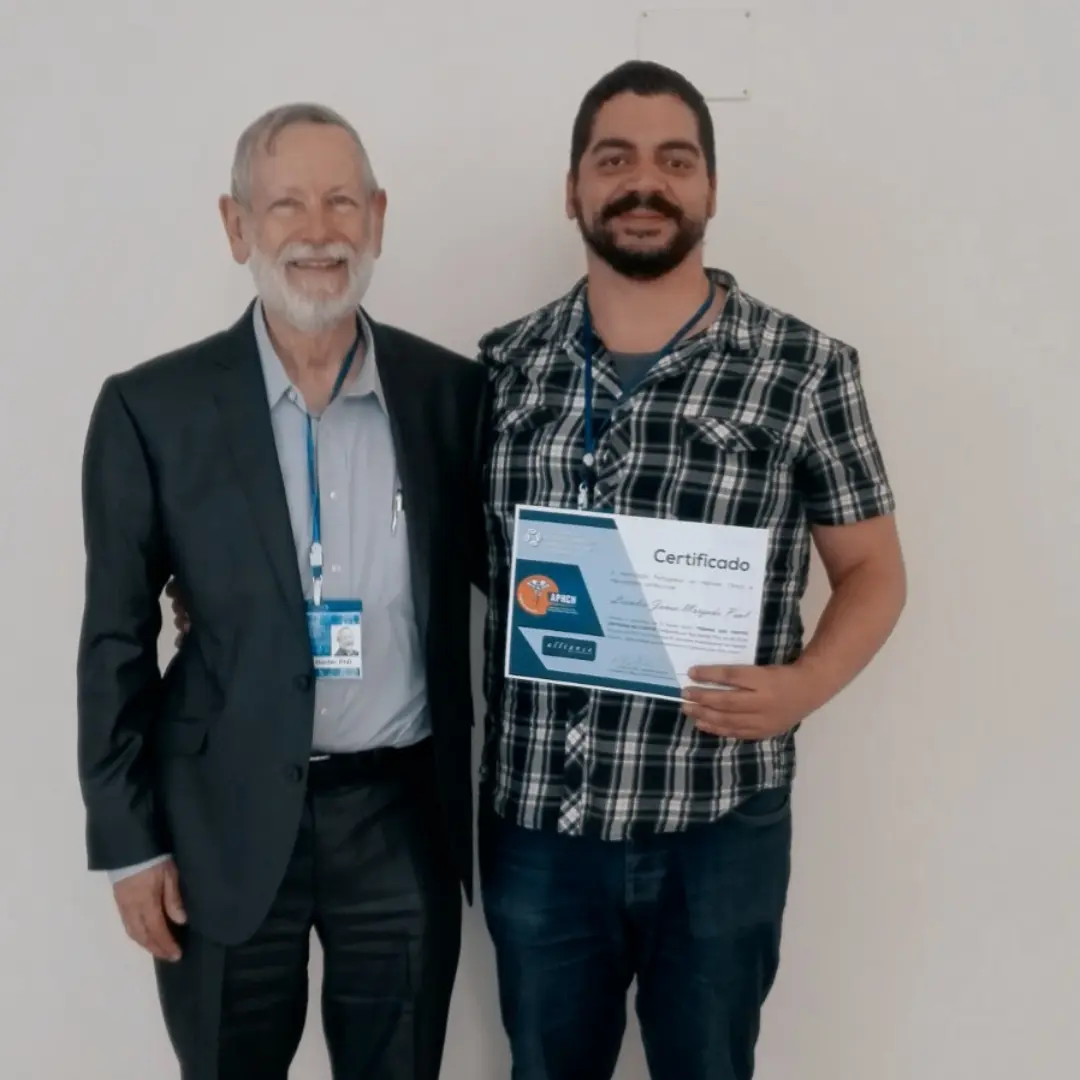 Hipnoterapeuta Jonas Paul com Roy Hunter de Hipnose das Partes
